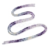 Gradient Color Natural Colorful Fluorite Beads Strands G-H071-A04-01-6