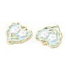 Alloy Enamel Pendants ENAM-D050-12G-3