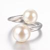 304 Stainless Steel Finger Rings STAS-G067-09-2