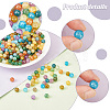 270Pcs 9 Colors Imitation Cracked Jade Glass Beads Sets GLAA-AR0001-37-4