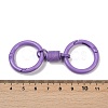 Alloy Spring Gate Clasps PALLOY-Q009-01K-3
