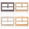 20Pcs 4 Colors Alloy Belt Buckles FIND-CL0001-36A-7