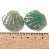 Natural Green Aventurine Carved Healing Shell Figurines G-K353-03F-3
