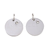 316 Surgical Stainless Steel Pendants STAS-K178-06P-1