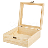 Wooden Storage Boxes WOCR-CL0001-01B-1