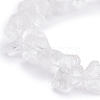 Natural Quartz Crystal Chips Beaded Jewelry Set SJEW-JS01232-05-7