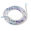 Natural Fluorite Beads Strands G-H266-31A-3