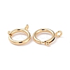 Eco-friendly Brass Spring Ring Clasps KK-D082-01D-G-2