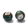 Bright Glazed Porcelain Beads PORC-D300-A35-3