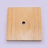 Pine Wood Lampholder Accessories WOOD-WH0108-79-2