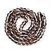 Baking Paint Transparent Glass Beads Strands DGLA-N011-10mm-09-2