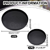 2Pcs 2 Style Wood Serving Tray AJEW-GL0002-16-2