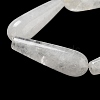 Natural Quartz Crystal Beads Strands G-P528-H17-01-4