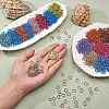 10320Pcs 24 Colors Anodized Aluminum Open Jump Rings ALUM-SZ0001-10-5
