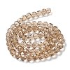 Transparent Glass Bead Strands GLAA-G013-10mm-90-4