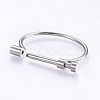 Tarnish Resistant 304 Stainless Steel Bangles BJEW-P222-14P-2