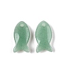 Natural Green Aventurine Pendants X-G-N342-106L-1