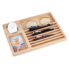 Silicone Watch Display Stands and Bamboo Watch Strap Organizer Tray ODIS-OC0001-85-1