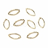 Brass Linking Rings KK-F831-016A-G-RS-1