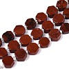 Natural Red Jasper Beads Strands G-P534-A19-02-4