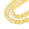 Crackle Transparent Glass Beads Strands GLAA-N062-4mm-08-4