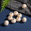 Round Natural Wood Beads X-WOOD-Q017-8mm-06-LF-5