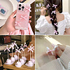Handmade Polyester Bowknots Ornament Accessories AJEW-TAC0014-11A-7
