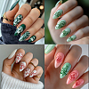 Stainless Steel DIY Nail Art Templates MRMJ-WH0092-045-7