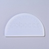 DIY Semicircle Ruler Silicone Molds LS-DIY-G010-69-2