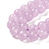 Natural Amethyst Beads Strands G-C049-01A-4