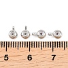 SHEGRACE Brass Tube Bails XGRPCP433-049P-3