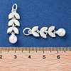 Alloy ABS Bead Pendants PALLOY-A008-06MS-3