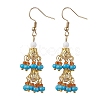 2 Pairs 2 Colors 304 Stainless Steel Dangle Earrings EJEW-MZ00130-3
