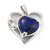 Natural Lapis Lazuli Pendants G-C236-01D-P-RS-2