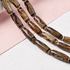 Tibetan Style dZi Beads Strands G-A024-01V-4