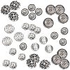 Tibetan Style Alloy Beads TIBE-PH0004-65AS-3