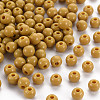 Opaque Acrylic Beads X-MACR-S370-C6mm-29-1