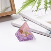 Orgonite Pyramid Resin Display Decorations DJEW-I017-01A-3