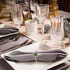 6Pcs 2 Style inc Alloy Napkin Rings AJEW-GF0007-17-7