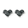 Brass Pave Cubic Zirconia Connector Charms KK-L208-04P-01-2