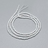 Cubic Zirconia Beads Strands G-G792-47-01A-2