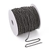Iron Twisted Chains Curb Chains CHS003Y-B-3