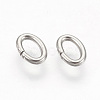 Tarnish Resistant 304 Stainless Steel Open Jump Rings Jewelry Findings STAS-L215-11P-2
