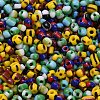 6/0 Opaque Colours Seep Glass Beads SEED-M006-M-3