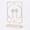 Rotating Iron 3-Tier Earring Display Stand EDIS-E025-01-1