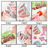 DIY Ocean Theme Sticker Kit DIY-WH0453-30-3