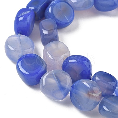 Natural Agate Beads Strands G-H295-D01-13-1