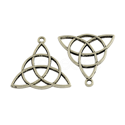 Tibetan Style Alloy Pendants LS-TIBEP-19367-AS-RS-1