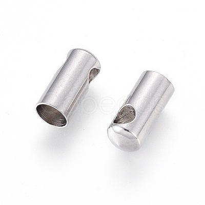 Tarnish Resistant 304 Stainless Steel Cord Ends STAS-F232-01F-P-1