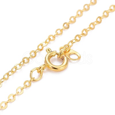 Electroplate Cowrie Shell Pendant Necklaces X-NJEW-JN02370-1